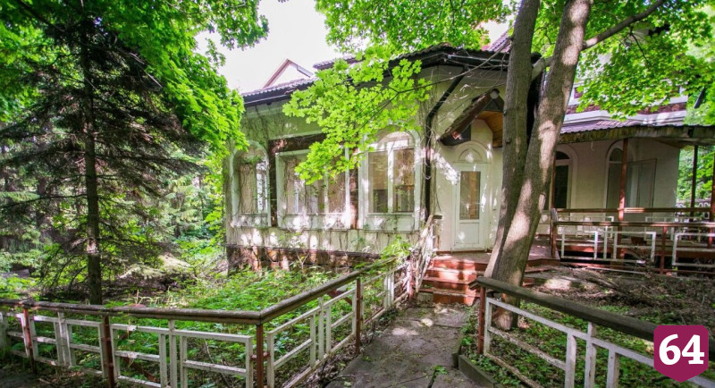 В Саратове за 81 миллион рублей продают особняк с белорусскими кедрами