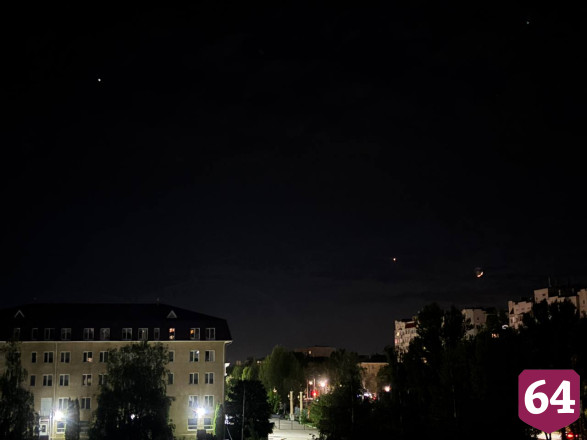 Саратовцы наблюдали эффектное сближение Венеры с Луной